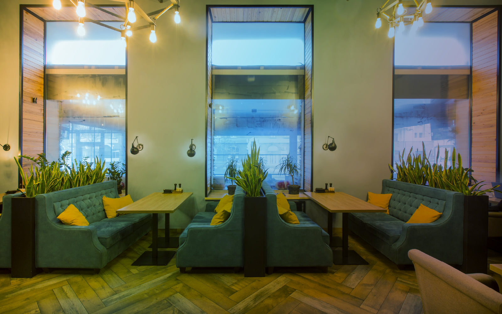 Facility facelift showing upgraded finishes and lighting.